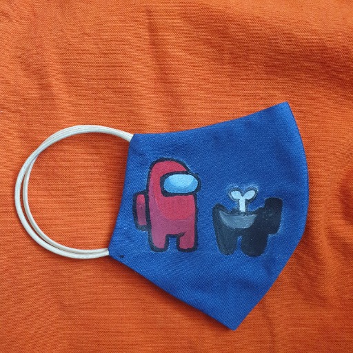 ماسک پارچه ای among us|Hoonarshop