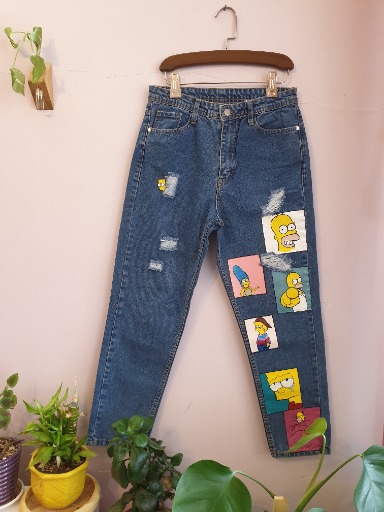 شلوار طرح سیمپسون