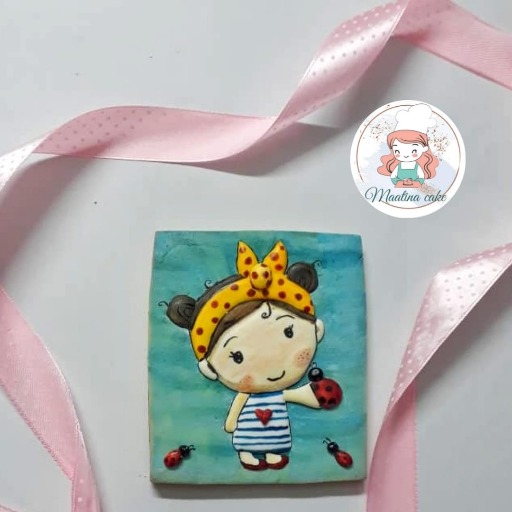 کوکی تابلویی|Maatina_cake