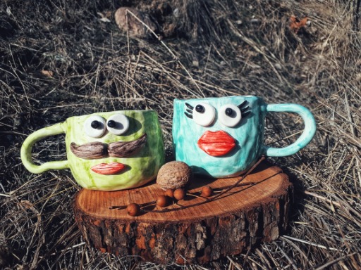 ماگ خنگول خانم و آقا