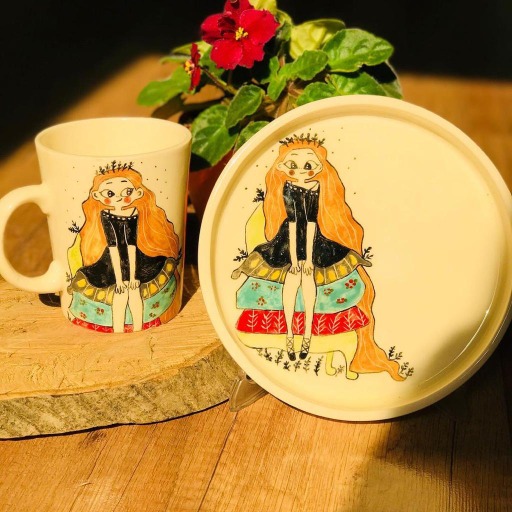 ماگ و پیش دستی|eshq.negar