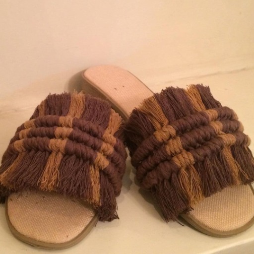 صندل مکرومه|beauty by knots