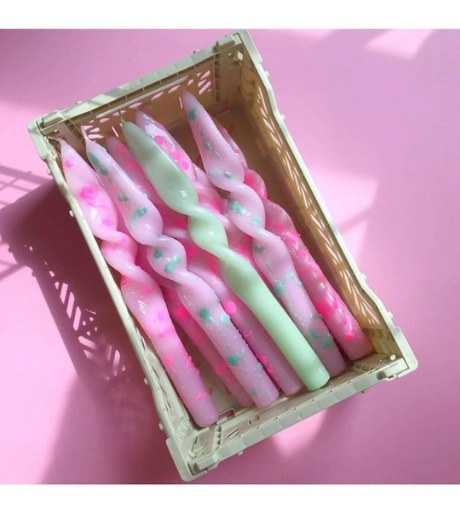 شمع پیچی دستساز|گالری شمع هیواد