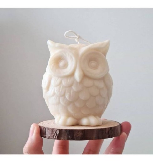 شمع جغدی |گالری شمع هیواد