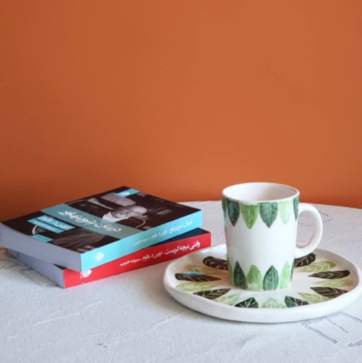 ست ماگ و بشقاب برگ|ماهنی