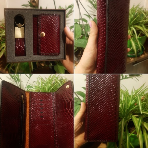 کیف پول زنانه چرم طبیعی