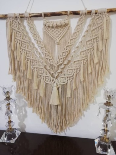 دیوارکوب گیلاسی|مکرومه هلما