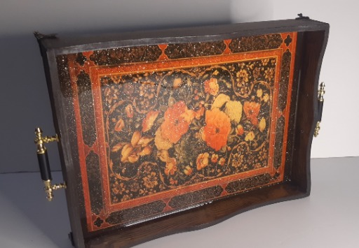 سینی سنتی کف رزین|هنربند