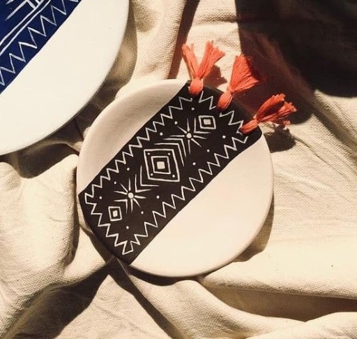 بشقاب سفالی گلیمی|کوبـاچِـــه